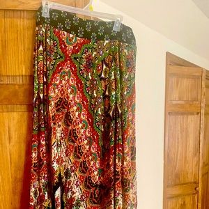 Women’s Boho asymmetric style skirt